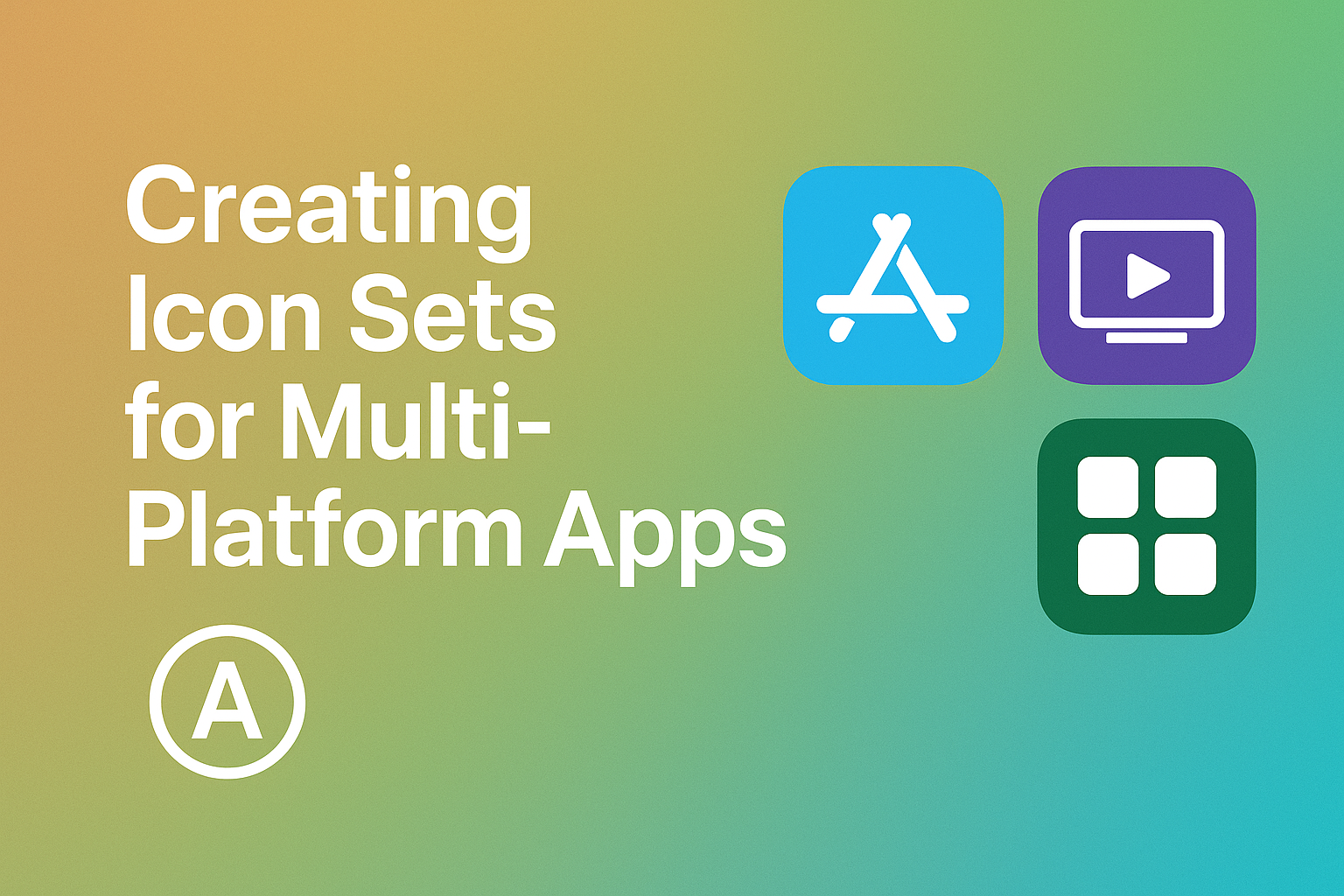 Creating Icon Sets for Multi-Platform Apps